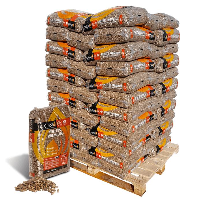 PELLETS PREMIUM CRÉPITO®. 259€ La palette